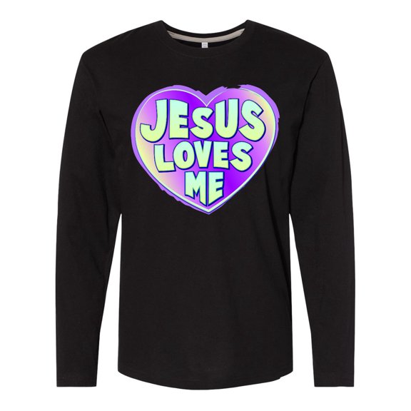 Inktastic Jesus Loves Me Long Sleeve T-Shirt