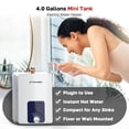 thumbnail image 2 of Calentador de agua ThermoMate ES400B de 15 L, 120 V, para instalación bajo fregadero, 2 of 7