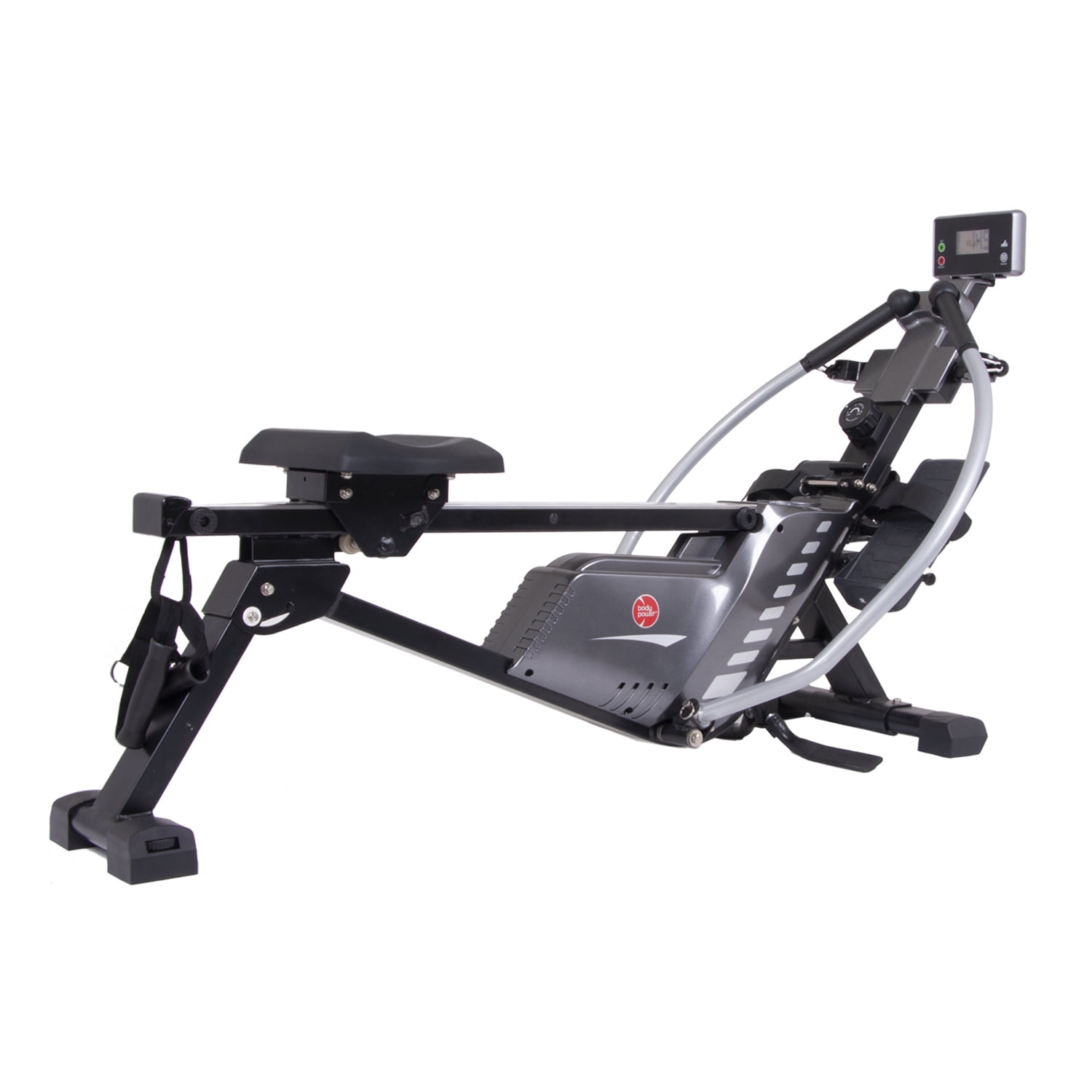 Body Power 3in1 Rowing Machine, Rower Exercise Equipment for Home Gym