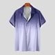 thumbnail image 2 of Camisas de Manga Larga para Hombres Blusa Cómoda de Cuello de Impresión, Camisa Casual de Poliéster para Uso Diario, de Fiesta Y de Primavera de Verano, 2 of 5