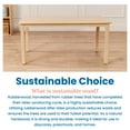 thumbnail image 5 of ECR4Kids 24in x 48in Rectangular Hardwood Table with 22in Legs, Childrens Furniture, Antique White, 5 of 9