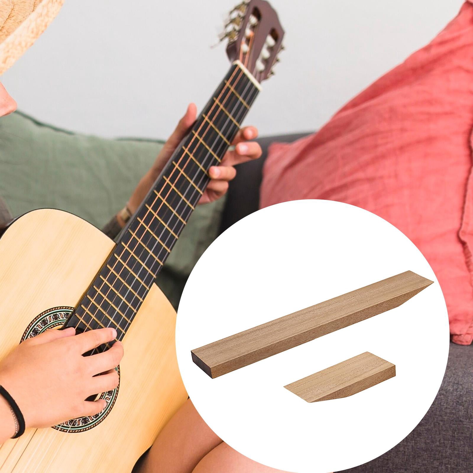 Dualoai 2PCS Wood Guitar Neck Blank Unfinished Acoustic Electric Guitar Replacement for