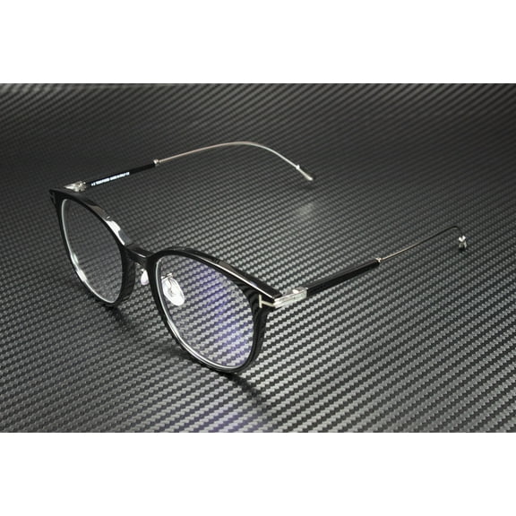 Tom Ford - FT5644-D-B Shiny Black Round Men Eyeglasses - 52mm