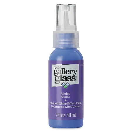 UPC: 0028995197147 | Plaid Gallery Glass Paint – Violet 2 oz