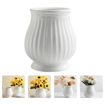 Sparsain 1pc Ceramic Vase Living Room Decoration Flower Vase for Home Office Decor