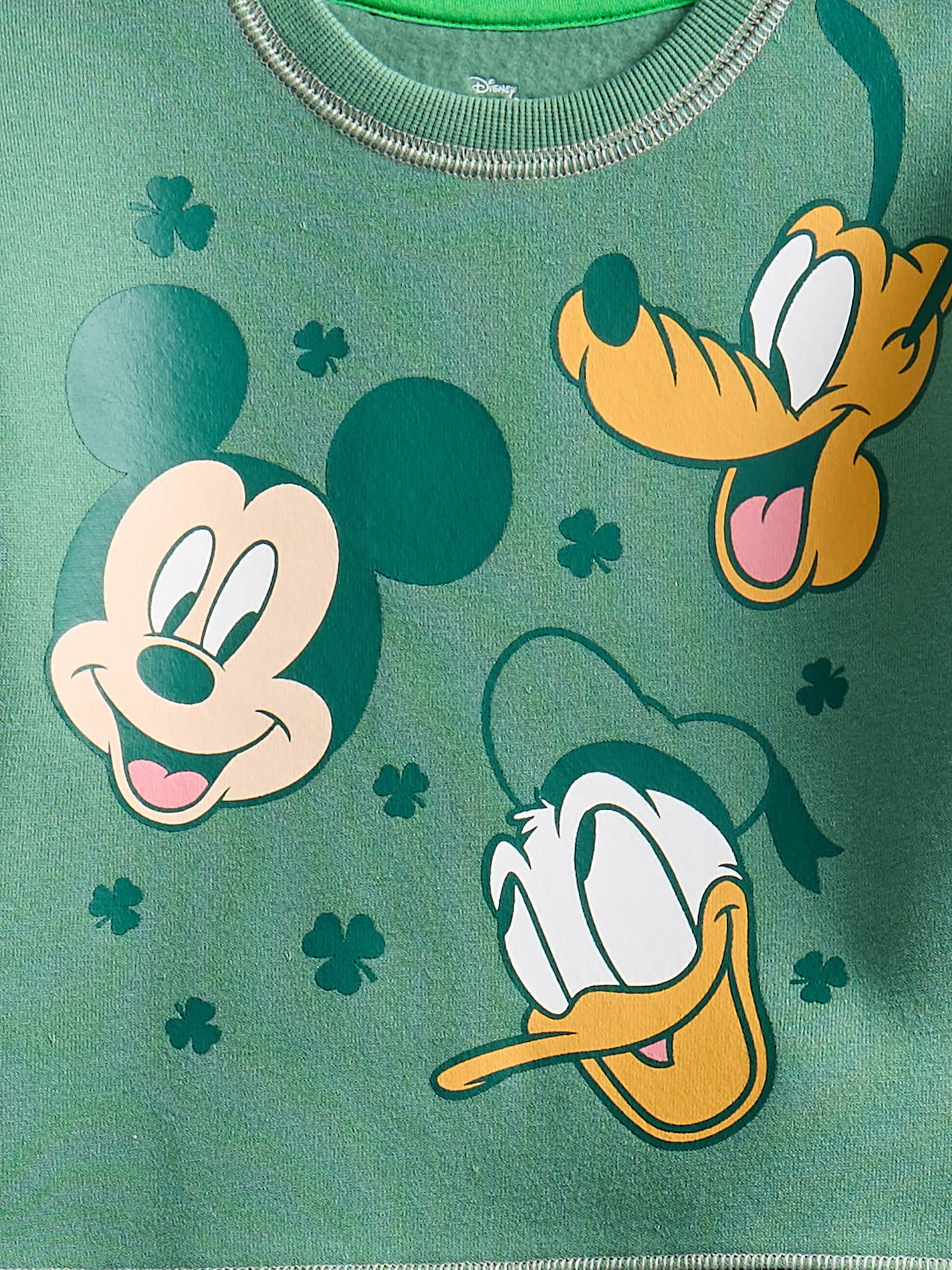 St. Patrick’s Day Mickey & Friends Unisex Toddler Graphic Sweatshirt and Jogger Pants Set, 2-Piece, Sizes 12M-5T
