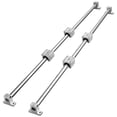 thumbnail image 1 of VEVOR Linear Guide Rail Set, SFC16 1000mm, 2 PCS 39.4 in/1000 mm SFC16 Guide Rails 4 PCS SC16 Slide Blocks 4 PCS Rail Supports, 1 of 9