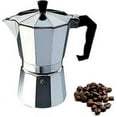 thumbnail image 1 of Italian Espresso Stove Top Coffee Maker 6 Espresso Cups Italian Stove Top Coffee Percolator Moka Pot (6 Cups / 300ml), 1 of 5