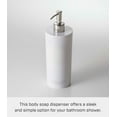 thumbnail image 2 of Yamazaki Home  Round Shower Dispenser - Three Styles, ABS Plastic, Body Soap, 16.9 fluid oz., 500 ml White, 2 of 7