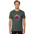 thumbnail image 2 of Color-Splash Mens Graphic Tee, 100% Cotton, Casual Summer Wear-BAA384, 2 of 2