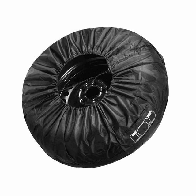4PCS Tire Covers Tires Wheel Protector Fits Tires 19inches to 23inches Weather Proofing Accessories for RVs Trailers Trucks
