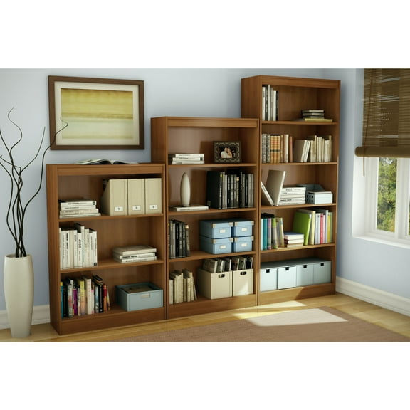South Shore Axess, Contemporary Bookcase, Standard Brown
