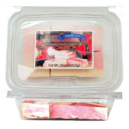 (Price/case)Country Fresh Strawberry Cheesecake Fudge Sugar Free 8/12oz 599708