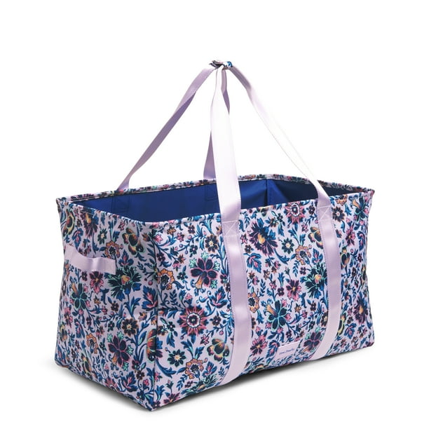 Vera Bradley Women's Large Car Tote Cloud Vine Multi - Walmart.com