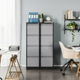 thumbnail image 6 of MIIIKO 4 Drawer File Cabinet, Metal Vertical Filing Cabinets with Lock, Home Office File Folders Storage Cabinet for Letter Legal A4 File Size, 6 of 13