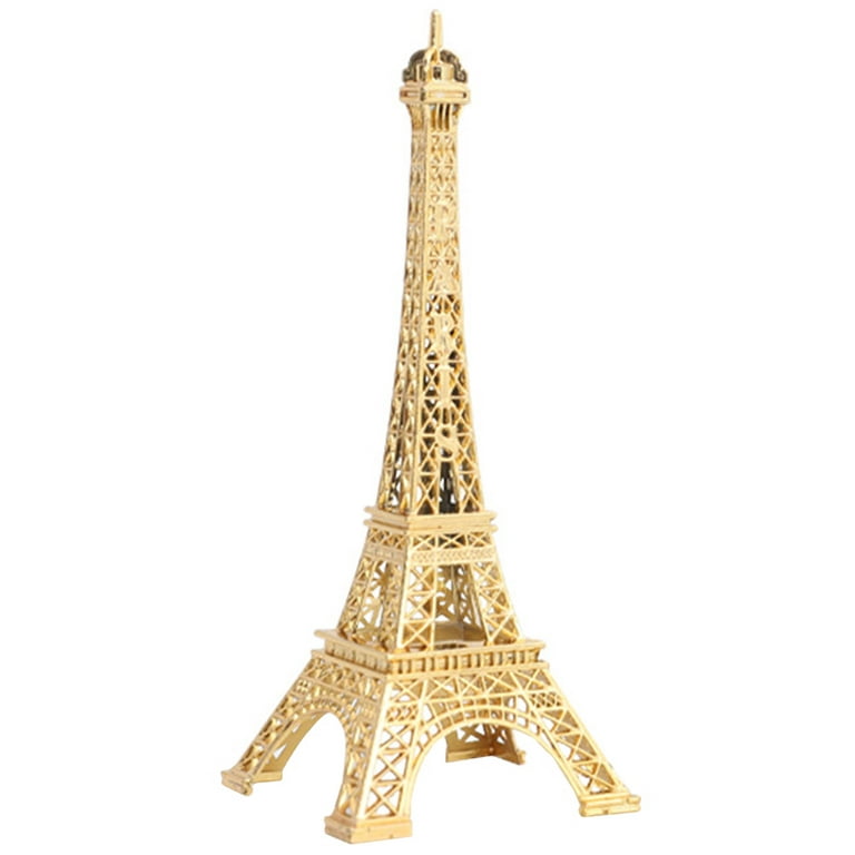 Vintage Eiffel Tower Model Iron Eiffel Tower Decoration Home Desktop Ornament, Size: 13x5x5CM