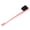 Red, variant on Suodoka Eyebrow Brush Wheat Straw Unique Double Head Makeup Eyelash Comb Beauty Tool, 7.1 inches / 18 cm, Red