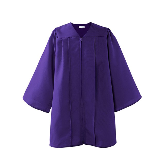 JAKANYQ Robe de Graduation Préscolaire pour Enfants Garçons Filles Taille Enfant Violet 4-5 Ans