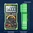 thumbnail image 3 of ANENG (With Video) ANENG V9 High-Precision Digital Multimeter - 6000 Counts, 2000V Voltage Tester, DC/AC Current Meter, NCV Function, Multifunctional Tool for Electricians, Green, No Battery Included, 3 of 6