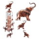 thumbnail image 2 of Campanas de Elefante para DecoracióN de Campanillas de Elefante, DecoracióN de JardíN, Campanillas de Viento de 4 Tubos de Aluminio con Gancho en Forma de S, Viento Conmemorativo, 2 of 5