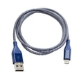 thumbnail image 1 of blackweb ™ 0.9 meter Lightning to USB-A Connector Charge & Sync Cable (Blue), 1 of 2
