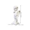 thumbnail image 2 of WHAMVOX Valentine Sandstone Ornaments God of Love Statue Office Size 1, 2 of 8