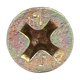thumbnail image 3 of Tornillo autorroscante de cabeza plana con avellanado Phillips de zinc de 4x40 mm, 50 piezas, 3 of 3