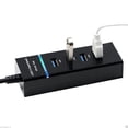 thumbnail image 4 of AYECEHI Hub USB 3.0 Divisor de puerto USB Concentrador de datos USB de alta velocidad de 4 puertos con indicador LED para computadora portátil, computadora, disco duro móvil, teclado, mouse y más - Ne, 4 of 5