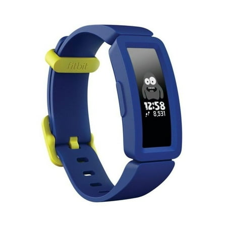 Fitbit Ace 2 Activity Tracker for Kids 6+ in Night Sky with Neon Yellow
