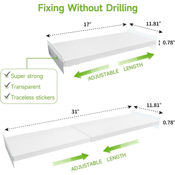 Expandable Closet Shelves Organizers