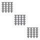 thumbnail image 2 of Eigraketly Clips de drenaje de Panel Solar impermeables, 20 piezas, para una fácil instalación, ahorran tiempo y energía, polímero de 40mm Type1 NO1, 2 of 6