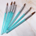 thumbnail image 3 of Juego de pinceles brillantes para decoración de uñas, rotuladores de diseño 3D para manicura acrílica, herramientas de calidad profesional para bricolaje estilo salón en casa, 3 of 5