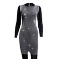 thumbnail image 6 of Qmyliery Women Sexy See-through Beach Blouse, Black Round Collar Sleeveless One-piece, XS/ S/ M/ L, 6 of 9
