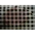 thumbnail image 4 of oneOone Cotton Silk Black Fabric Gingham Check Sewing Craft Projects Fabric Prints By Yard 42 Inches Wide, 4 of 4