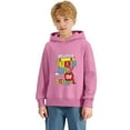 thumbnail image 7 of IWRICH Kids Happy 100th Days of School Hoodies Long Sleeve Lined Hooded Sweatshirts Cute Tops,Size 2-14 Years Pink 110, 7 of 7