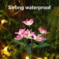 thumbnail image 5 of ¡Campaña con descuento!Luces decorativas de flores solares, luces de flores impermeables para jardín al aire libre, luces solares de estaca para decoración del hogar, 5 of 5