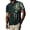Green, variant on Men's Shirts Casual Button-Down Short Sleeve with Print for Everyday Comfort and Stylish Restyled
