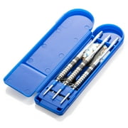Unicorn Steel 700 24-Piece Dart Set Includes Hard Case for Storage Designed for Use with Bristle Dartboards
