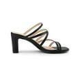 thumbnail image 3 of BLISSFUL STEP Women's Sandals Block Heels Crisscross Strap Sandals, 3 of 8