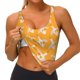 thumbnail image 3 of Fotbe Flying Ducks Sujetador Deportivo Largo sin Aros para Mujer con Almohadillas y Soporte Medio, Transpirable y Absorbente, Camiseta Tipo Chaleco o Tank Top-Large, 3 of 8