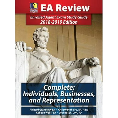 Passkey Learning Systems EA Review Complete Individuals Businesses and Representation Enrolled Agent Exam Study Guide 20182019 Edition Hardcover