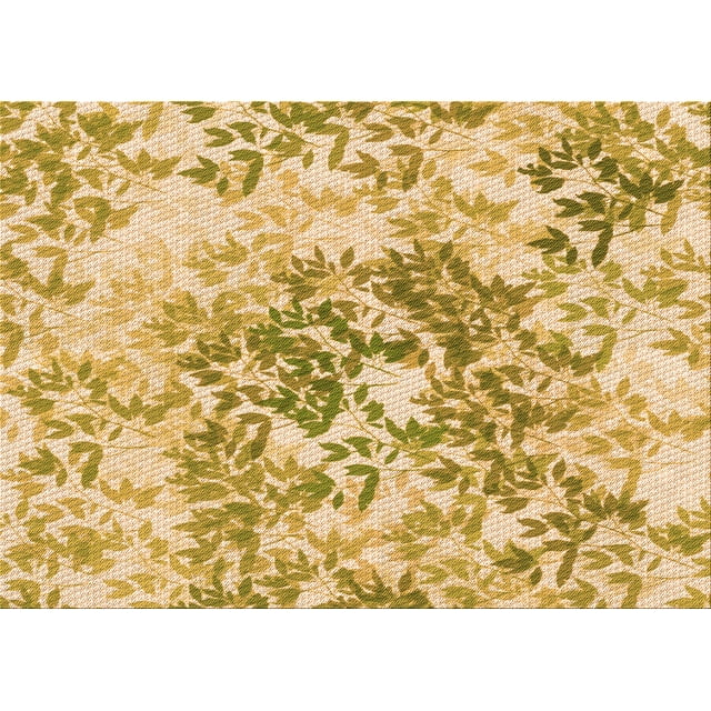 Ahgly Company Tapis Rectangulaire Lavable en Machine Intérieur Transitionnel Brun Cannelle, 8 Pieds x 12 Pieds