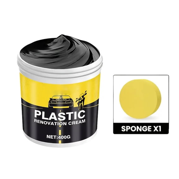 Car Plastic Restorer Coating Waxing Auto Plastic Rubber Exterior Repair Clean Refreshing Restoration Waxing