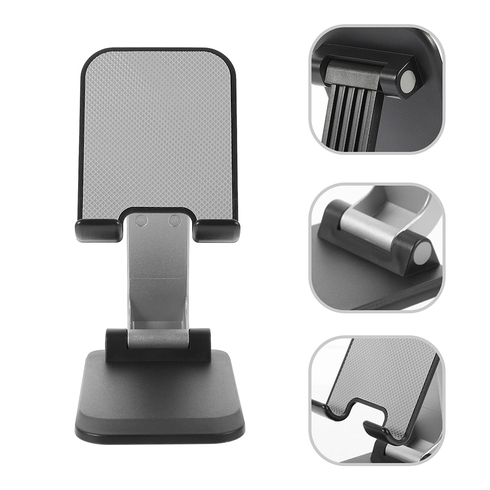 MRLESS 2-Pack Foldable Adjustable Phone Stand for Desk, Cell Phone Holder Mount, Tablet Support for Home and Office Use