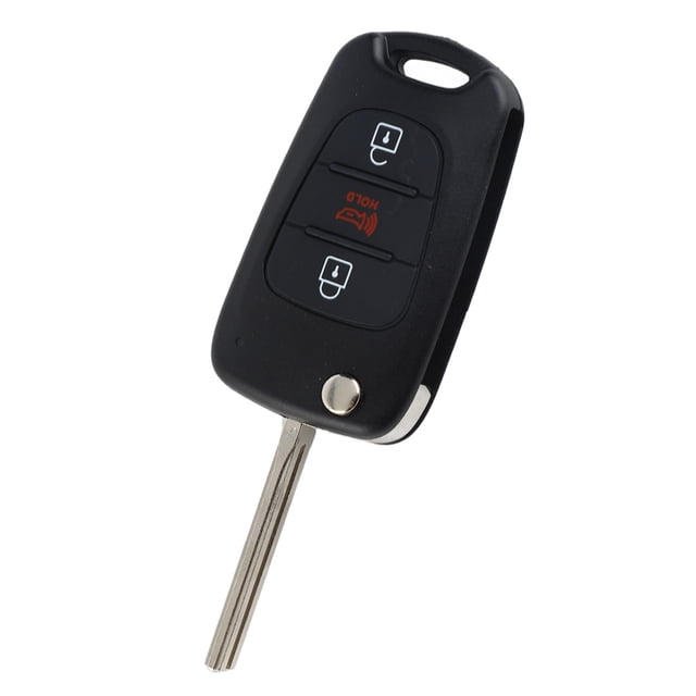 Remote Starters for Cars, Key Shell Case, 3 Buttons Remote Start, Shell Cover Replacement for Men Soul 2012 2013 Key Car