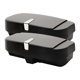 thumbnail image 1 of 2 fundas para gafas de sol delanteras de coche, color negro, 1 of 6