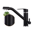 thumbnail image 1 of Kitchen Faucet Filter Water Swivel Drinking Faucet, Dual Spout Purifier Kitchen Faucets, Vessel Sink Mixer Tap Hot And Cold ,Easy to Install, 1 of 7