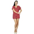 thumbnail image 3 of Bimba Combinaisons Courtes Décontractées pour Femmes Robe Indienne Imprimé Animal en Rayonne, 3 of 3