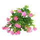 thumbnail image 2 of Fiudx Artículos en oferta con ofertas flash paquetes de flores artificiales para exteriores, flores falsas, arbustos verdes, jardín, porche, 2 of 5