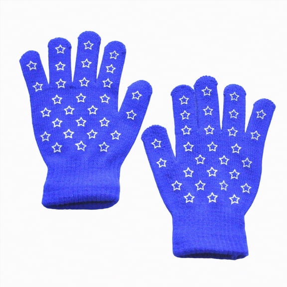 UAYOTSE Kids Winter Gloves for Boys Girls Children Full Fingers Stretchy Warm Mittens,Sizes 6-11 Years